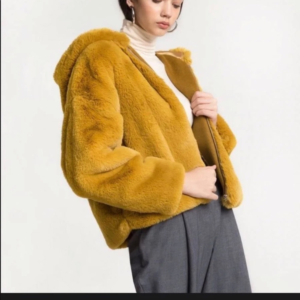 Revolve Faux Fur Coat